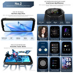 Téléphone robuste Blackview ROCK 1, 8 Go+256 Go, Android 16 de 6,56 pouces, MT6769V/CB Helio G81 Octa Core, Réseau : 4G, OTG, NFC, ROCK 1 8 Go+256 Go