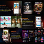Blackview XPLORE 1 Téléphone robuste avec talkie-walkie, 12 Go+256 Go, 6,78 pouces Android 15 Dimensity 7050 MT8791V/HZA Octa Core, Réseau : 5G, OTG, NFC, XPLORE 1 Talkie-walkie 12 Go+256 Go