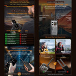 Blackview XPLORE 1 Téléphone robuste avec talkie-walkie, 12 Go+256 Go, 6,78 pouces Android 15 Dimensity 7050 MT8791V/HZA Octa Core, Réseau : 5G, OTG, NFC, XPLORE 1 Talkie-walkie 12 Go+256 Go