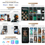 Blackview XPLORE 2 Satellite, 16 Go + 1 To, Android 15 Dimensity 8300 MT6897 Octa Core de 6,73 pouces, Réseau : 5G, OTG, NFC, XPLORE 2 Satellite 16 Go + 1 To