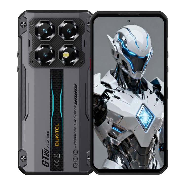 Téléphone robuste Oukitel WP60, 12 Go + 512 Go, Vision nocturne, Appareil photo 108 MP, Empreinte digitale latérale, Android 15 de 7,2 pouces MediaTek Dimensity 7025 Octa Core, NFC, OTG, Réseau : 5G, 12 Go + 512 Go