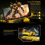 Téléphone robuste Oukitel WP60, 12 Go + 512 Go, Vision nocturne, Appareil photo 108 MP, Empreinte digitale latérale, Android 15 de 7,2 pouces MediaTek Dimensity 7025 Octa Core, NFC, OTG, Réseau : 5G, 12 Go + 512 Go
