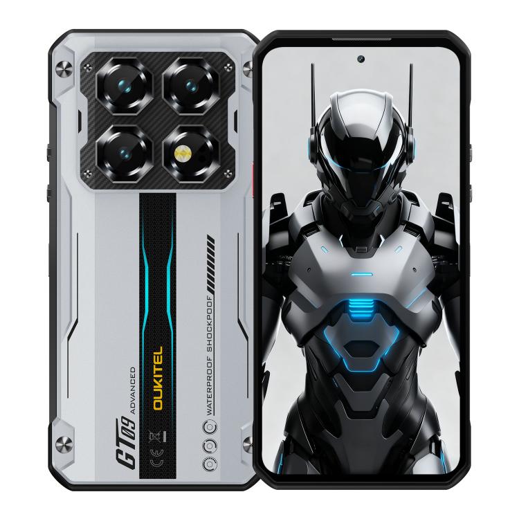 Smartphone robuste Oukitel WP60, 8 Go+256 Go, vision nocturne, appareil photo 108 MP, empreinte digitale latérale, Android 15 de 7,2 pouces, processeur Octa Core MediaTek Dimensity 7025, NFC, OTG, Réseau : 5G, 8 Go+256 Go