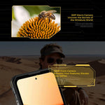 Smartphone robuste Oukitel WP60, 8 Go+256 Go, vision nocturne, appareil photo 108 MP, empreinte digitale latérale, Android 15 de 7,2 pouces, processeur Octa Core MediaTek Dimensity 7025, NFC, OTG, Réseau : 5G, 8 Go+256 Go