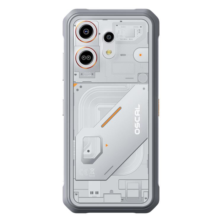 Blackview Oscal Marine 3, 8 Go + 128 Go, Android 15 de 6,56 pouces Unisoc UMS9230E T615 Octa Core, Réseau : 4G, OTG, NFC, 8 Go + 128 Go