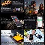 Blackview Oscal Marine 3, 8 Go + 128 Go, Android 15 de 6,56 pouces Unisoc UMS9230E T615 Octa Core, Réseau : 4G, OTG, NFC, 8 Go + 128 Go