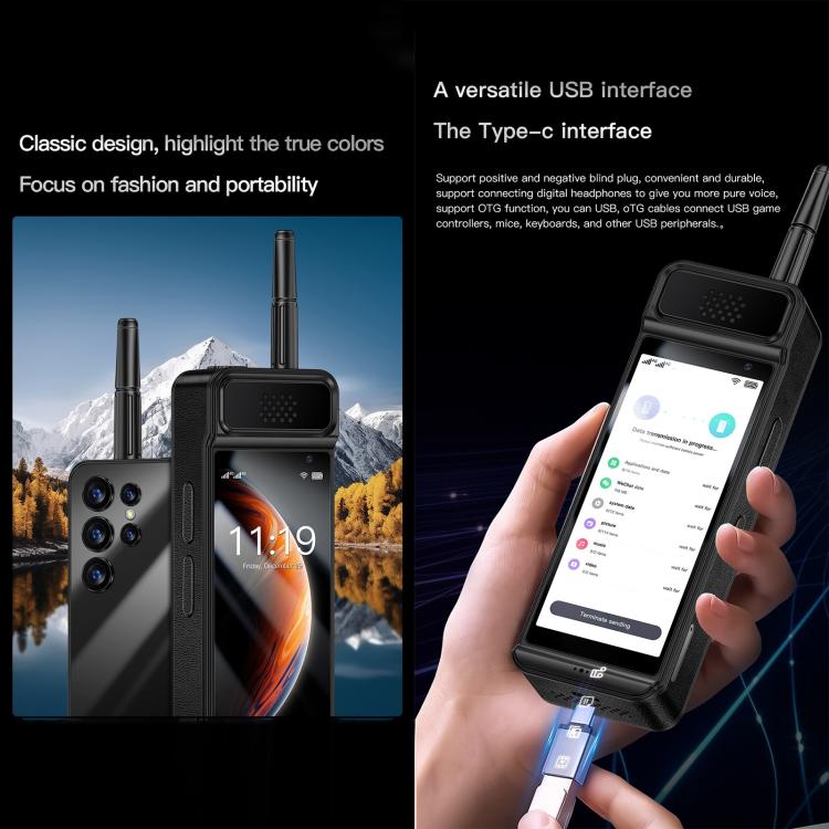 SOYES W88 Pro, 4 Go+64 Go, Batterie 4600 mAh, Android 12 MTK6739CW Quad Core de 4,0 pouces, Réseau : 4G, OTG, Double SIM, W88 Pro, 4 Go+64 Go