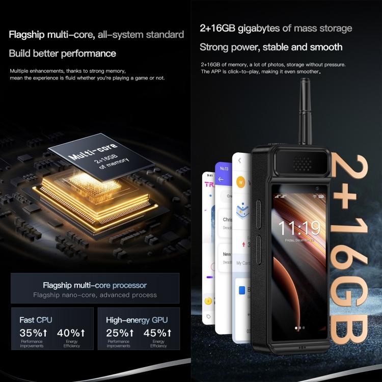 SOYES W88 Pro, 4 Go+64 Go, Batterie 4600 mAh, Android 12 MTK6739CW Quad Core de 4,0 pouces, Réseau : 4G, OTG, Double SIM, W88 Pro, 4 Go+64 Go