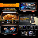Blackview Oscal TANK 1, 12 Go+256 Go, Android 15 DokeOS 4.2 de 6,78 pouces, Mediatek Dimensity 7050 Octa Core, Réseau : 5G, OTG, NFC, 12 Go+256 Go