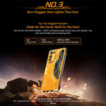 Blackview Oscal FORT 5, 12 Go + 256 Go, Android 16 de 6,78 pouces, Mediatek MT8781 Helio G100 Octa Core, Réseau : 4G, OTG, NFC
