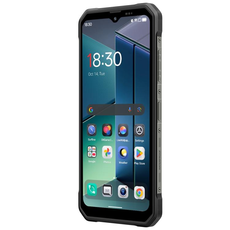 Blackview FORT 2 Téléphone durci, 8Go+128Go, 6,56 pouces Android 15 MediaTek MT6769V/CB Helio G81 Octa Core, Réseau: 4G, OTG, NFC, 8Go+128Go