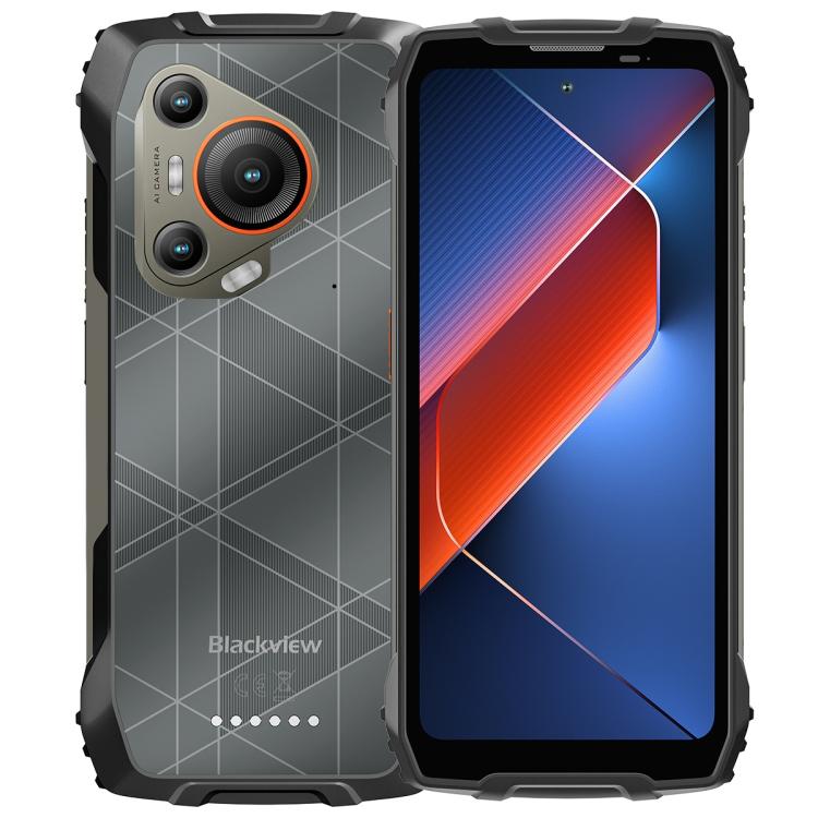 Blackview BL7000 Téléphone robuste, 8 Go+512 Go, Android 15 de 6,78 pouces MediaTek Dimensity 6300 Octa Core, Réseau : 5G, NFC, OTG, 8 Go+512 Go