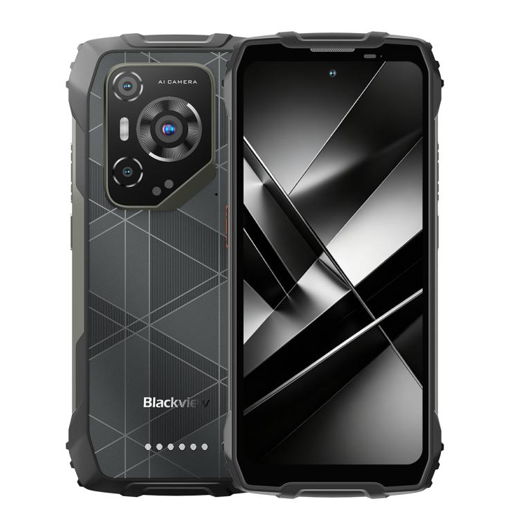 Blackview BL7000 Téléphone robuste, 8 Go+512 Go, Android 15 de 6,78 pouces MediaTek Dimensity 6300 Octa Core, Réseau : 5G, NFC, OTG, 8 Go+512 Go