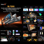 Blackview BL7000 Téléphone robuste, 8 Go+512 Go, Android 15 de 6,78 pouces MediaTek Dimensity 6300 Octa Core, Réseau : 5G, NFC, OTG, 8 Go+512 Go