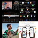 Blackview BL7000 Téléphone robuste, 8 Go+512 Go, Android 15 de 6,78 pouces MediaTek Dimensity 6300 Octa Core, Réseau : 5G, NFC, OTG, 8 Go+512 Go