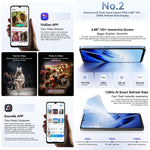 Blackview WAVE 10, 8 Go + 256 Go, 6,88 pouces Android 16 Unisoc UMS9230E Octa Core, Réseau: 4G, OTG, WAVE 10, 8 Go + 128 Go