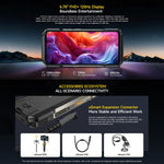 Téléphone robuste Ulefone Armor 27T+, 12 Go+256 Go, imageur thermique, vision nocturne, 10600 mAh, Android 14 MediaTek Helio G99 Octa Core 6,78 pouces, réseau : 4G, NFC, OTG, Armor 27T+