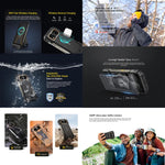 Téléphone robuste Ulefone Armor 27T+, 12 Go+256 Go, imageur thermique, vision nocturne, 10600 mAh, Android 14 MediaTek Helio G99 Octa Core 6,78 pouces, réseau : 4G, NFC, OTG, Armor 27T+