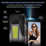 Unihertz 8849Tank X Projector Rugged Phone, 16GB+512GB, empreinte digitale latérale, vision nocturne, écran 6,78 pouces, Android 15 MediaTek Dimensity 8200 Octa Core, Réseau : 5G, NFC, Tank X 16GB+512GB