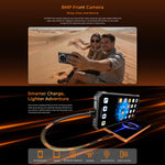 Téléphone robuste Oukitel G6, 4 Go+128 Go, identification par empreinte digitale, batterie 10600 mAh, Android 16.0 Unisoc T615 Octa Core de 6,52 pouces, NFC, OTG, Réseau : 4G, 4 Go+128 Go