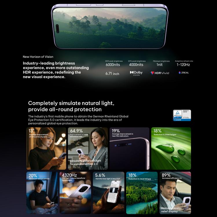 Honor Magic8 RSR Porsche Design, 16 Go+512 Go, empreinte digitale ultrasonique 3D, MagicOS 10.0 / Android 16 Snapdragon 8 Elite Gen 5 Octa Core 6,71 pouces, Réseau : 5G, NFC, OTG, 16 Go+512 Go