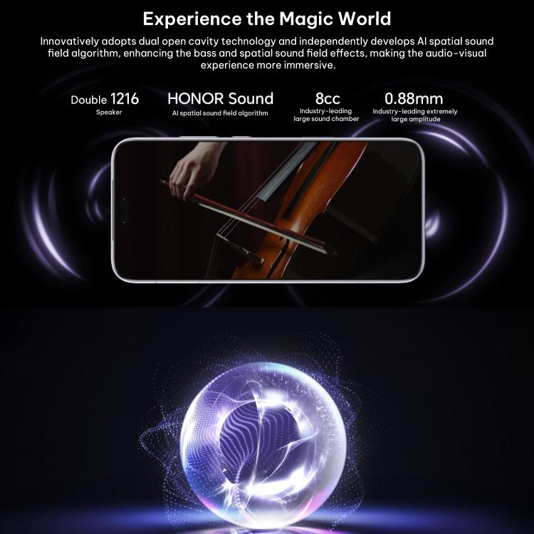 Honor Magic8 RSR Porsche Design, 16 Go+512 Go, empreinte digitale ultrasonique 3D, MagicOS 10.0 / Android 16 Snapdragon 8 Elite Gen 5 Octa Core 6,71 pouces, Réseau : 5G, NFC, OTG, 16 Go+512 Go