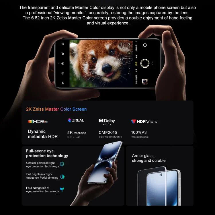 vivo X200 Ultra, 16 Go + 512 Go, reconnaissance faciale / lecteur d'empreintes digitales ultrasonique 3D, écran 6,82 pouces, OriginOS 5 / Android 15, processeur Snapdragon 8 Elite Octa-Core, OTG, NFC, réseau 5G, compatible avec Google Play, 16 Go + 512 Go