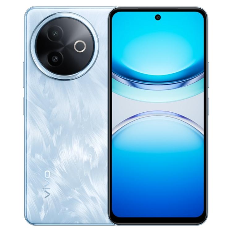 vivo Y300i, 12 Go + 512 Go, reconnaissance faciale/empreinte digitale latérale, écran 6,68 pouces, Android 15 OriginOS 5, processeur Snapdragon 4 Gen 2 octa-core, OTG, NFC, réseau 5G, 12 Go + 512 Go