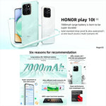 Honor Play10T, 8 Go + 256 Go, Empreinte latérale, Android 15 Magic OS 9.0 de 6,8 pouces, Octa Core Snapdragon 6s Gen 3, Réseau : 5G, 8 Go + 256 Go