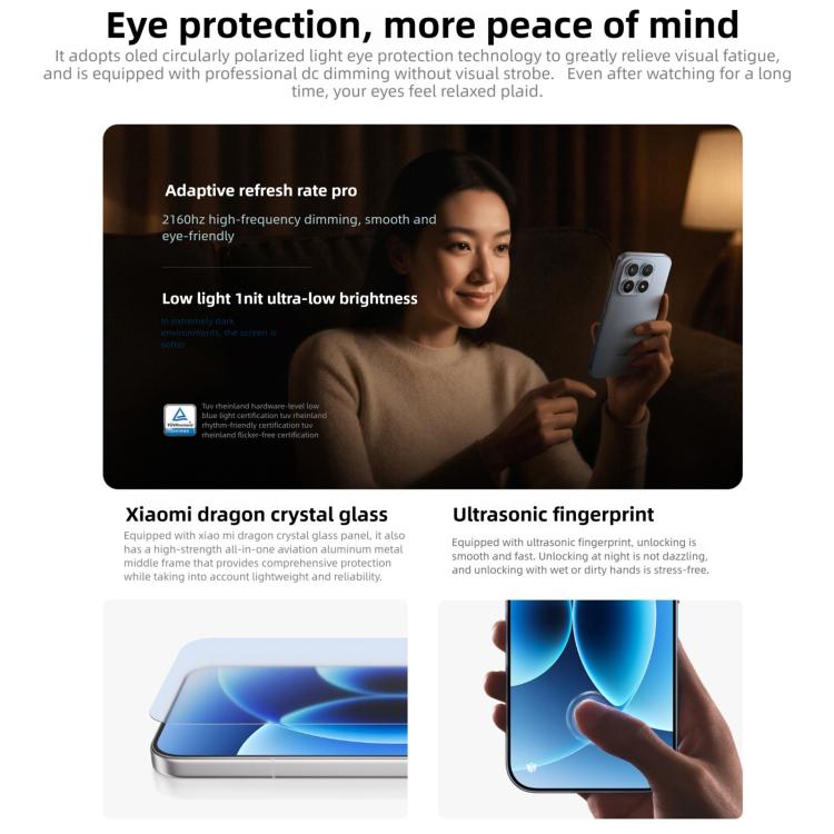 Xiaomi 17, 12 Go + 512 Go, empreinte digitale ultrasonique 3D, 6,3 pouces Xiaomi HyperOS 3 Snapdragon 8 Elite Gen 5 Octa Core, NFC, Réseau : 5G, 12 Go + 512 Go