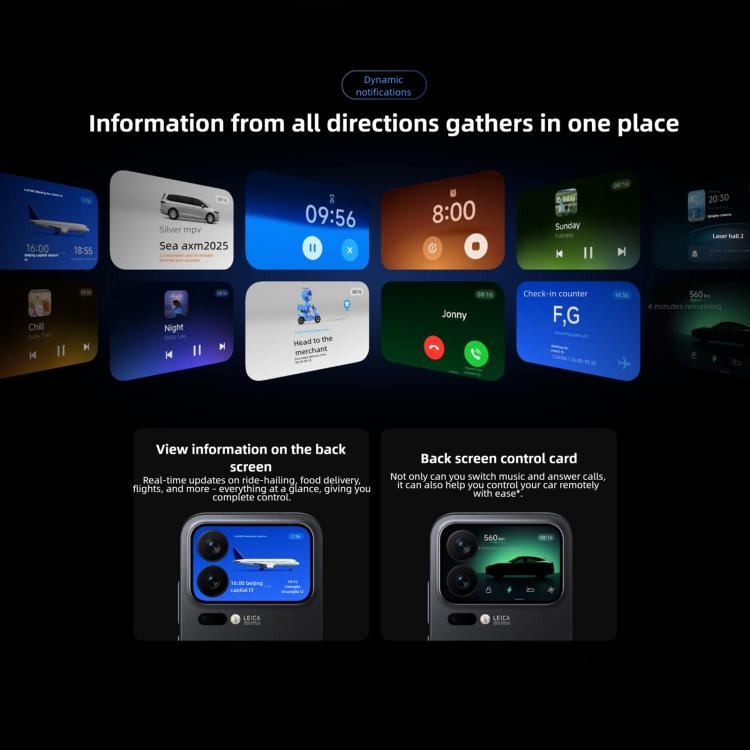 Xiaomi 17 Pro, 12 Go+256 Go, empreinte digitale ultrasonique 3D, 6,3 pouces Xiaomi HyperOS 3 Snapdragon 8 Elite Gen 5 Octa Core, NFC, Réseau : 5G, 12 Go+256 Go