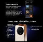 Honor Magic8 Pro, 12GB+256GB, Empreinte digitale sous l'écran, 6,71 pouces MagicOS 10.0 / Android 16 Snapdragon 8 Elite Gen 5 Octa Core, Réseau: 5G, NFC, OTG, 12GB+256GB
