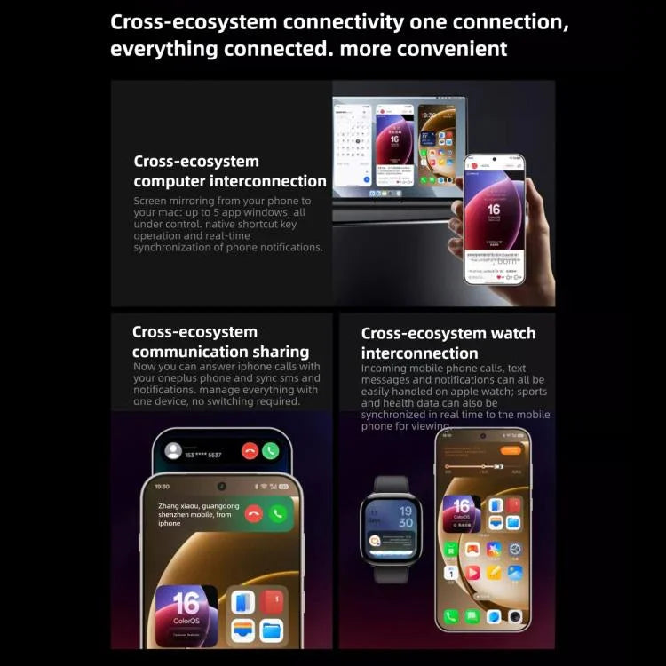 OnePlus 15, 16 Go+512 Go, identification d'empreintes digitales à l'écran, 6,78 pouces ColorOS 16.0 Snapdragon 8 Elite Gen 5 Octa Core, NFC, Réseau : 5G, 16 Go+512 Go