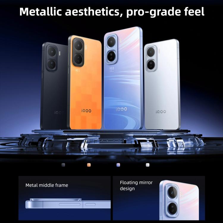 vivo iQOO Neo11, 16GB+256GB, Face ID / Screen Fingerprint Identification, 6.82 inch Android 16 OriginOS 6 Snapdragon 8 Elite Octa Core, OTG, NFC, Network: 5G, iQOO Neo11, 16GB+256GB