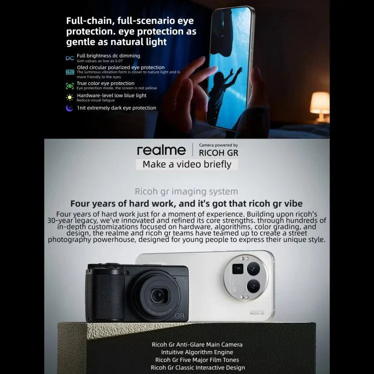 Realme GT8 Pro, 16 Go+1 To, 6,79 pouces Realme UI 7.0 Snapdragon 8 Elite Gen 5 Octa Core, NFC, Réseau : 5G, 16 Go+1 To, Realme GT8 Pro, 16 Go+1 To