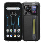 Téléphone robuste HOTWAV Hyper 7 Pro, 16 Go + 256 Go, batterie 10 800 mAh, écran 6,6 pouces, Android 14, processeur MediaTek Dimensity 7050 5G, compatible 5G, OTG et NFC.