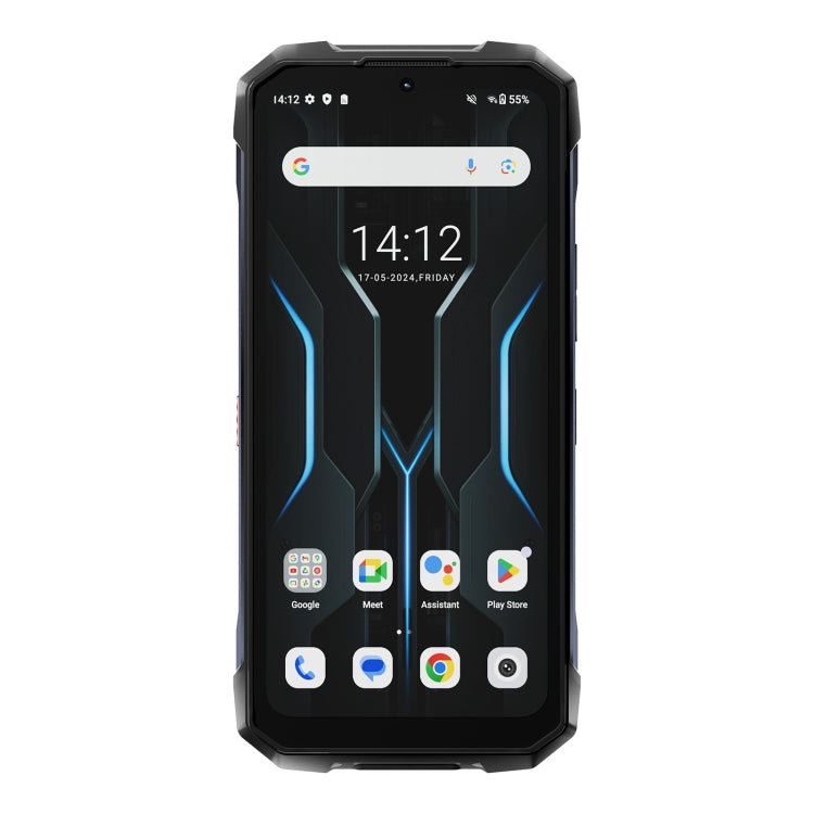 Téléphone robuste HOTWAV Hyper 7 Pro, 16 Go + 256 Go, batterie 10 800 mAh, écran 6,6 pouces, Android 14, processeur MediaTek Dimensity 7050 5G, compatible 5G, OTG et NFC.