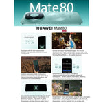 HUAWEI Mate 80, 12 Go+256 Go, Identification latérale des empreintes digitales, HarmonyOS 6.0 Kirin 9020 de 6,75 pouces, NFC, OTG, Ne prend pas en charge Google Play, 12 Go+256 Go