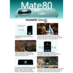 HUAWEI Mate 80, 12 Go+512 Go, Identification latérale par empreinte digitale, HarmonyOS 6.0 Kirin 9020 de 6,75 pouces, NFC, OTG, Ne prend pas en charge Google Play, 12 Go+512 Go