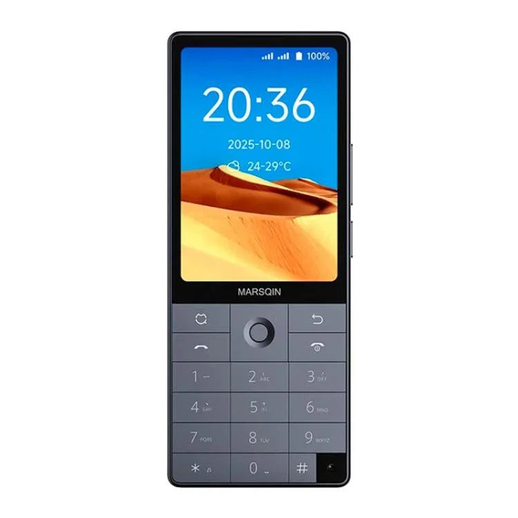 DUOQIN F25 Téléphone portable intelligent à clavier pour personnes âgées, 6 Go+128 Go, Android 14 MTK8786 Octa-Core de 3,54 pouces, Réseau : 4G