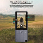 DUOQIN F25 Téléphone portable intelligent à clavier pour personnes âgées, 6 Go+128 Go, Android 14 MTK8786 Octa-Core de 3,54 pouces, Réseau : 4G