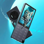 DUOQIN F25 Téléphone portable intelligent à clavier pour personnes âgées, 6 Go+128 Go, Android 14 MTK8786 Octa-Core de 3,54 pouces, Réseau : 4G