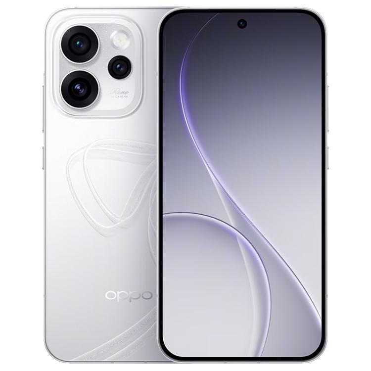 OPPO Reno15 Pro, 16 Go+512 Go, Empreinte Digitale Sous l'Écran, 6,78 pouces ColorOS 16.0 MediaTek Dimensity 8450 Octa Core, NFC, OTG, Réseau : 5G, 16 Go+1 To