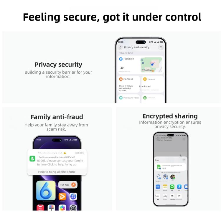 Huawei nova 15, 12 Go+256 Go, identification par empreinte digitale latérale, HarmonyOS 6.0 Kirin 8020 Octa Cora 6,7 pouces, NFC, OTG, ne prend pas en charge Google Play, 12 Go+256 Go
