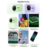 Huawei nova 15 Pro, Kunlun Glass, 12GB+256GB, Side Fingerprint Identification, 6.84 inch HarmonyOS 6.0 Kirin 9010S Octa Cora, NFC, OTG, Not Support Google Play, Kunlun Glass, 12GB+256GB