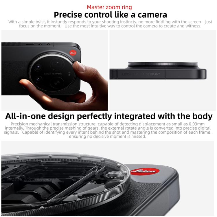 Xiaomi 17 Ultra Par Leica, 16 Go+1 To, Empreinte Digitale Ultrasonique 3D, 6,9 Pouces Xiaomi HyperOS 3 Snapdragon 8 Elite Gen 5 Octa Core, NFC, Réseau : 5G, Par Leica, 16 Go+1 To