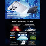 Honor WIN, 12 Go + 256 Go, empreinte digitale ultrasonique 3D, batterie 10000 mAh, MagicOS 10.0 / Android 16 de 6,83 pouces, Snapdragon 8 Elite Gen 5 Octa Core, Réseau : 5G, NFC, OTG, 12 Go + 256 Go