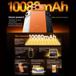 Honor Power2, 12 Go + 256 Go, batterie 10080 mAh, MagicOS 10.0 / Android 16 de 6,79 pouces, processeur octa-core Dimensity 8500 Elite, Réseau : 5G, NFC, OTG, 12 Go + 256 Go