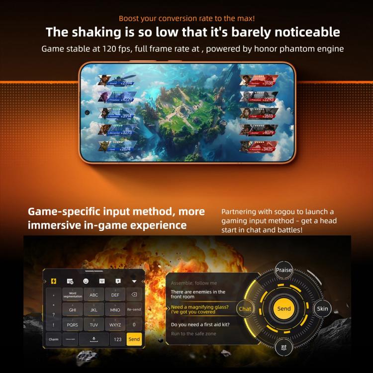 Honor Power2, 12 Go + 512 Go, batterie 10080 mAh, MagicOS 10.0 / Android 16 de 6,79 pouces, Dimensity 8500 Elite Octa Core, Réseau : 5G, NFC, OTG, 12 Go + 512 Go