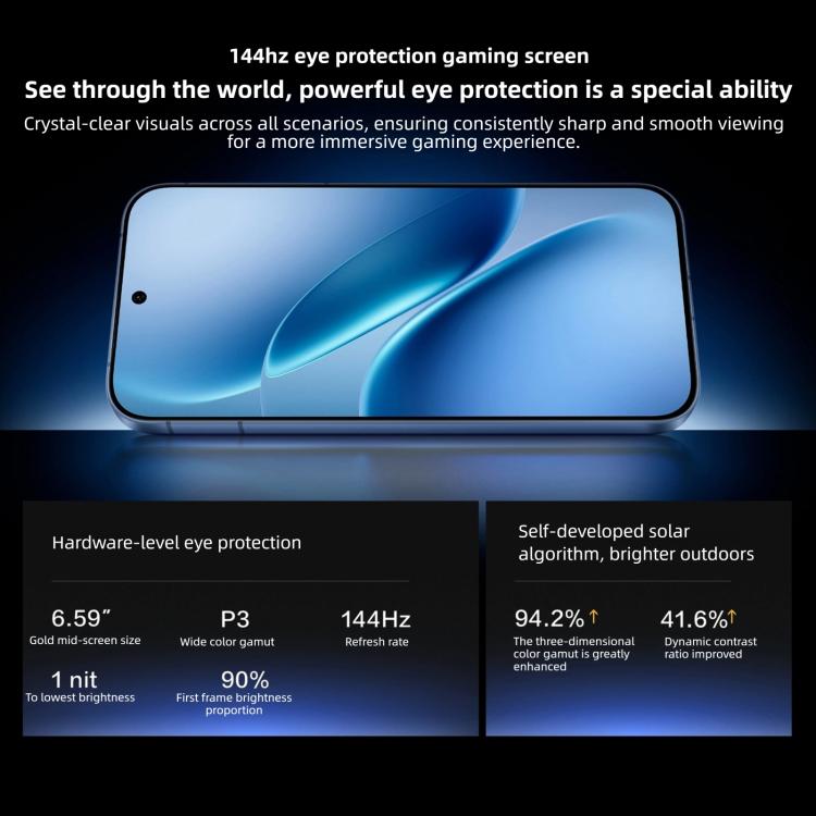 vivo iQOO Z11 Turbo, 12 Go+256 Go, capteur d'empreintes digitales 3D ultrasonique, Android 16 OriginOS 6 Snapdragon 8 Gen 5 Octa Core de 6,59 pouces, OTG, NFC, Réseau : 5G, 12 Go+256 Go
